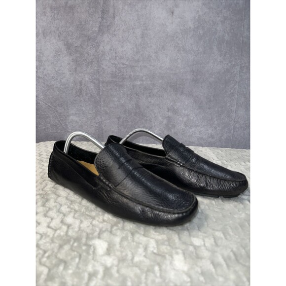 Cole Haan Men's Howland Penny Loafer Moccasin Black Leather Men’s Size 10.5 - Picture 1 of 9